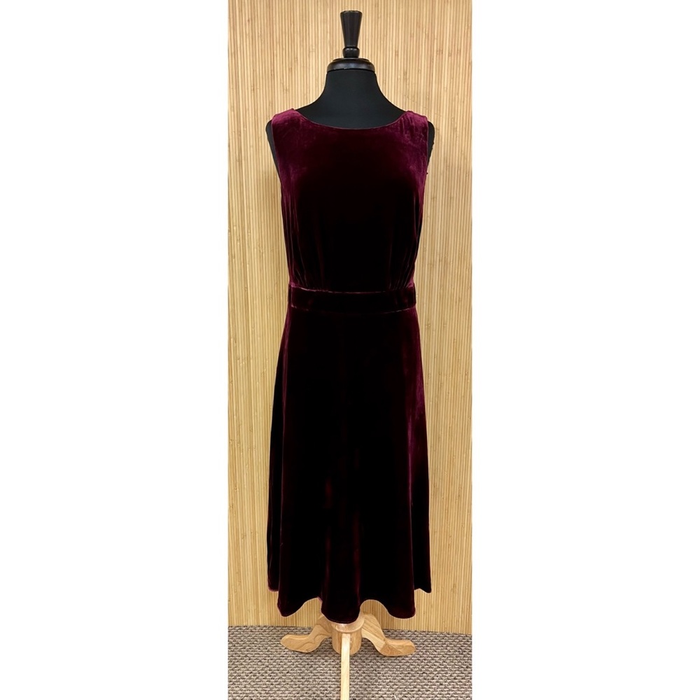 Beautiful Purple Velvet Boden Maxi Dress
